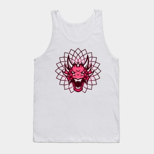 'Angry Fiery Dragon' Awesome Dragons Gift Tank Top